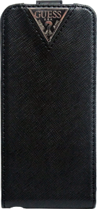 Чехол Guess для iPhone 5 Flip Couture Black